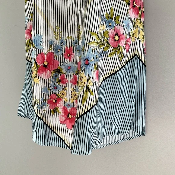 J. Jill, floral striped tunic - Picture 8 of 11